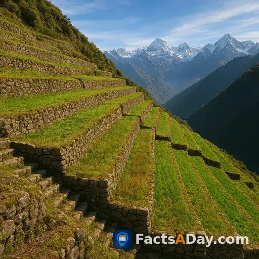 Incas engineered mountains into farms without modern tools