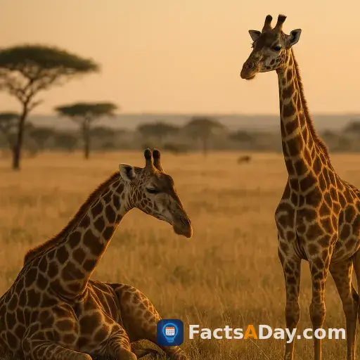 Les girafes ne dorment que 30 minutes par jour