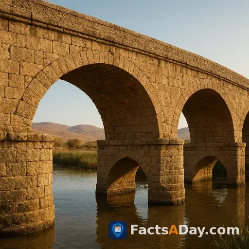 Ancient Persians built the first true arch bridges