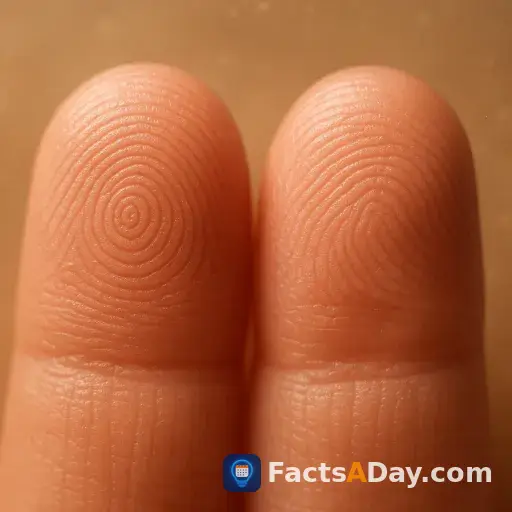 Your unique fingerprints form by chance in the womb