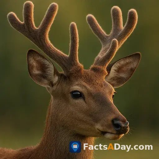 Les bois de cerf poussent plus vite que tout autre os de mammifère