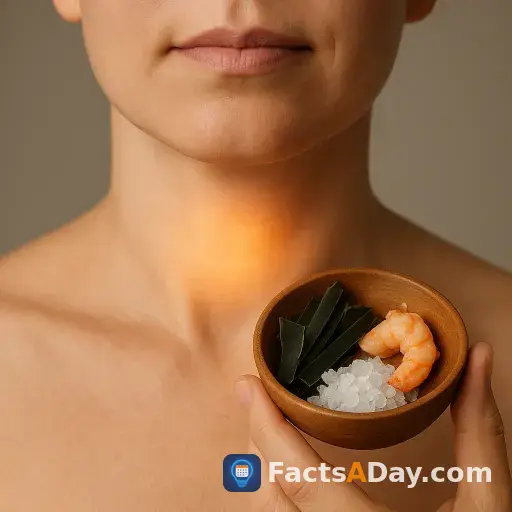 Your thyroid needs iodine to control your metabolism
