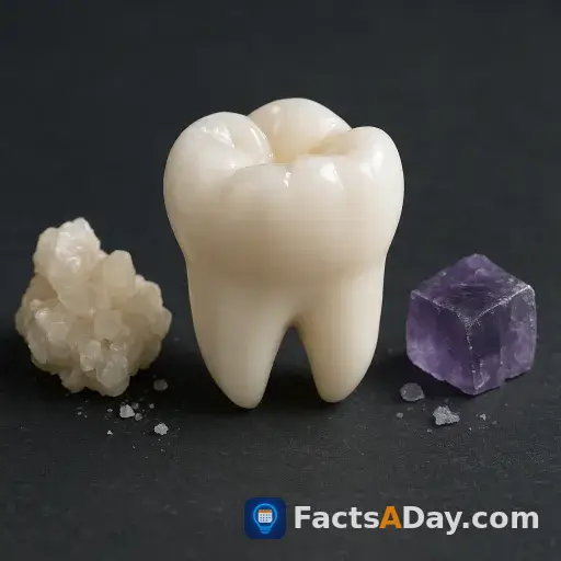 Your teeth enamel is harder than most natural minerals