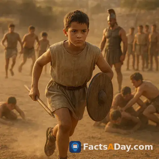 Spartan boys trained for war from age seven