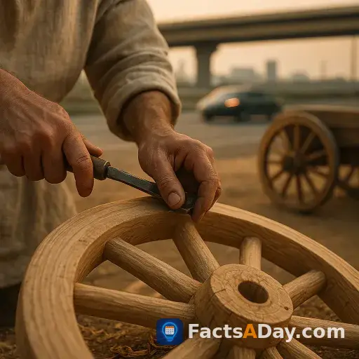 The wheel: humanity's first creative spark for transport