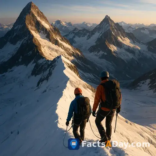 Los Alpes desafían a los escaladores con 82 picos imponentes