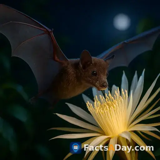 Les chauves-souris sont des pollinisateurs essentiels pour les fleurs nocturnes