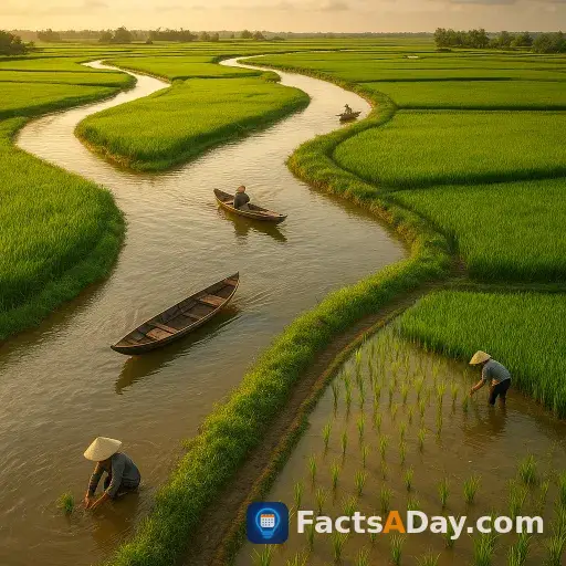 El delta del Mekong alimenta a 60 millones de personas