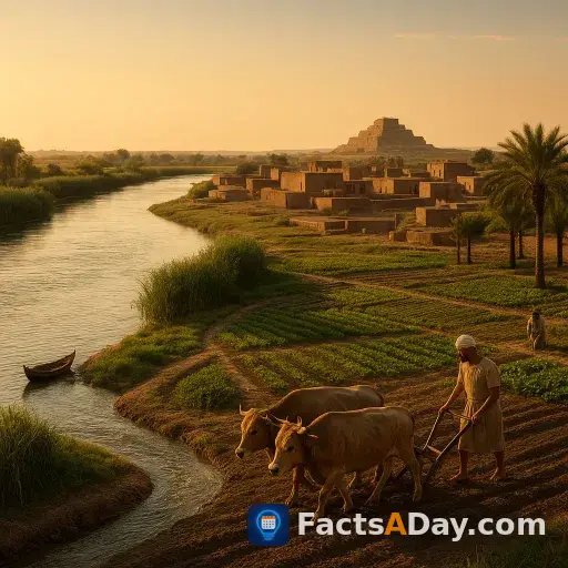 The Euphrates river birthed civilization