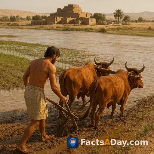 How river floods built ancient cities