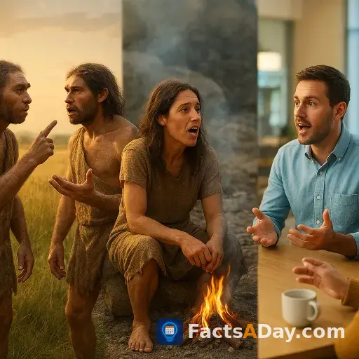 Human language began with gestures, not words