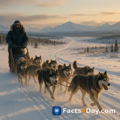 L'Iditarod est une course de chiens de traîneau de 1 600 km en Alaska