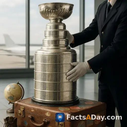 La coupe Stanley est un trophée qui voyage beaucoup