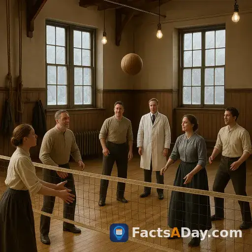 Le volleyball a été inventé pour un exercice doux en intérieur