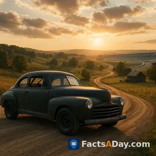 NASCAR's oval tracks mimic moonshine escape routes