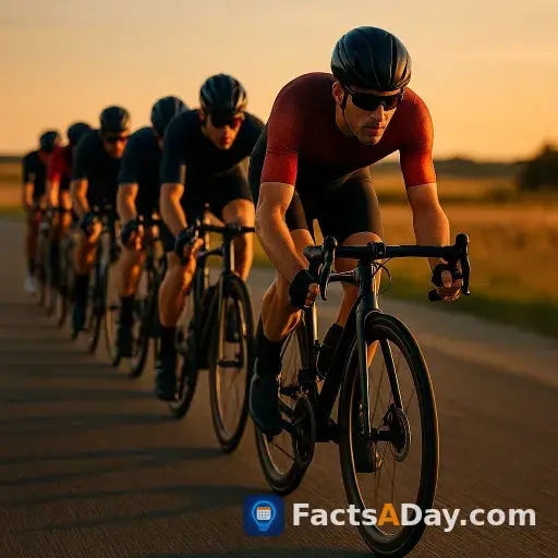 Les équipes cyclistes économisent 30 % d'énergie en roulant en peloton