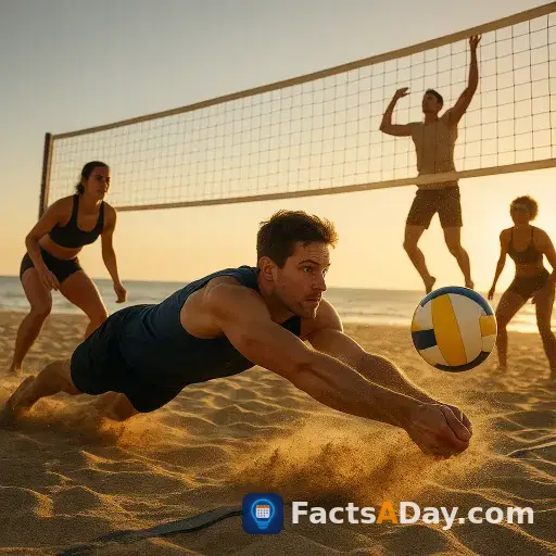 Beachvolleyball: ein tanz auf bewegtem sand