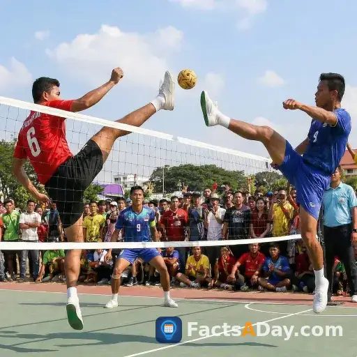 Sepak takraw : du volley-ball sans les mains