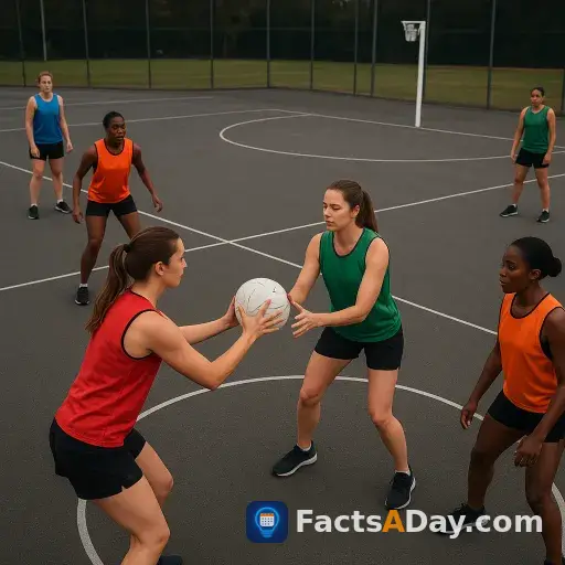 Les joueuses de netball sont confinées à des zones spécifiques du terrain
