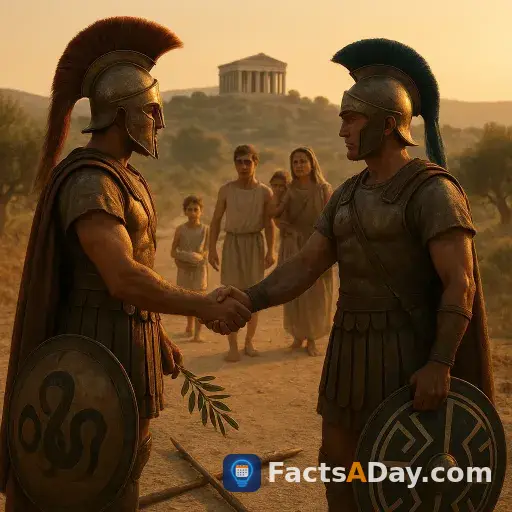 The ancient Olympic truce paused wars for athletes
