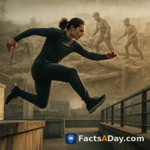 Parkour begann mit französischem militärischem Hindernistraining
