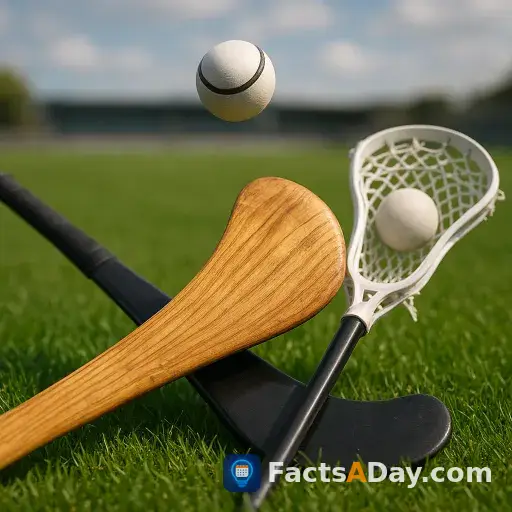 Hurling kombiniert Feldhockey und Lacrosse