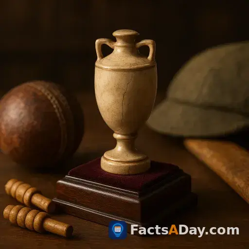Die Ashes-Cricket-Serie ehrt eine winzige Urne