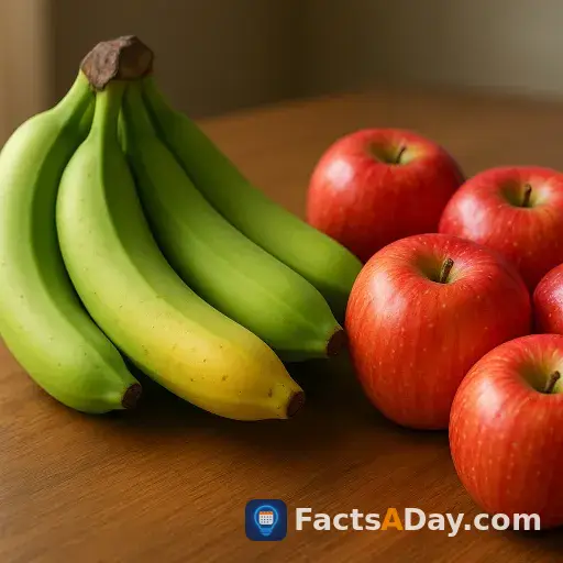 Apples make bananas ripen faster