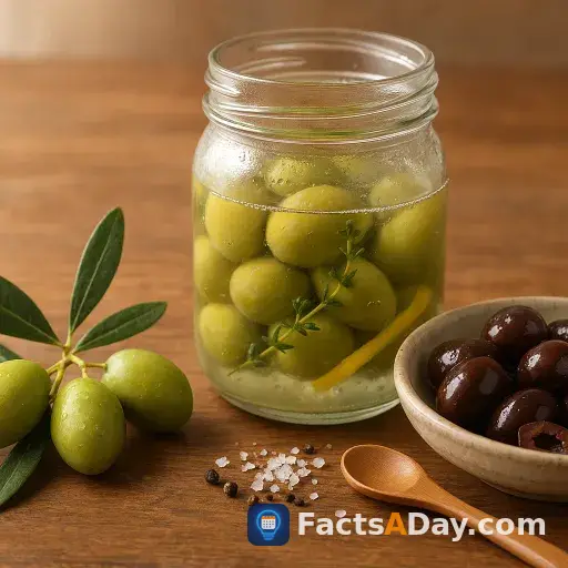 Olives need a special bath before you can eat them