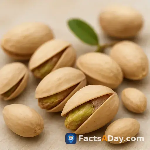 Los pistachos abren sus cáscaras solos