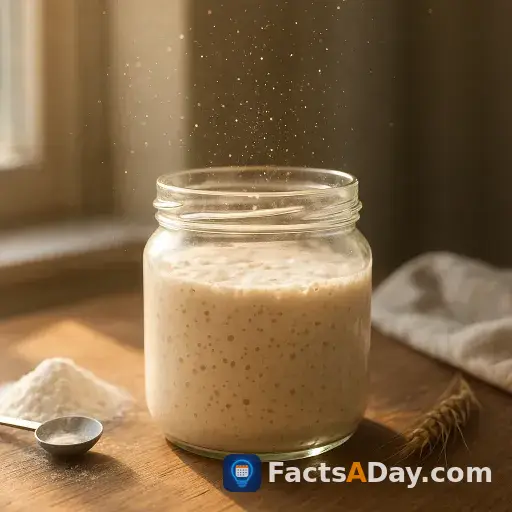 Sourdough starters capture wild airborne yeasts