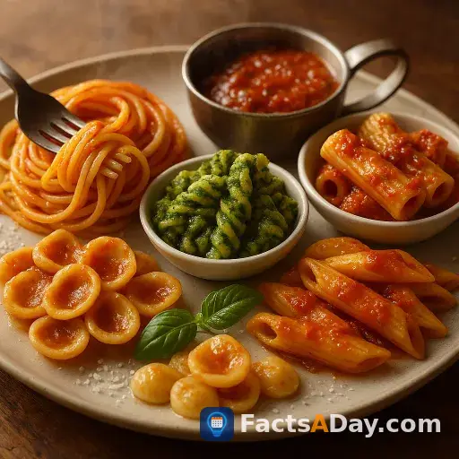 Pasta shape changes how sauce sticks