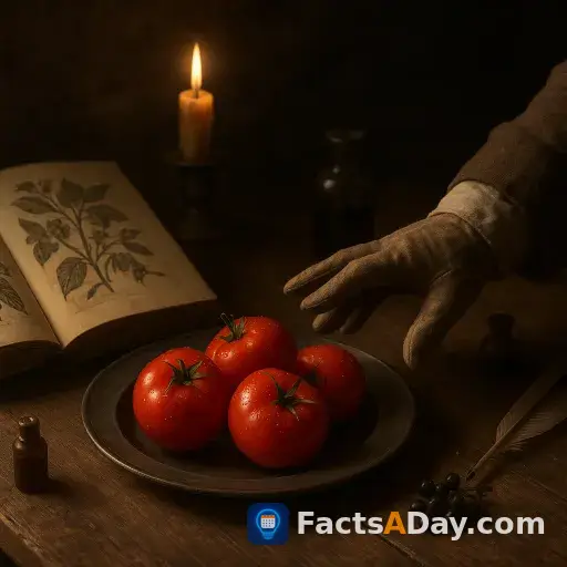 Europeans once feared tomatoes were poisonous