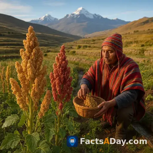Quinoa gedeiht im rauen Andenhochland