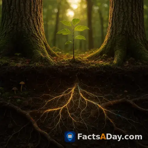 Les arbres se parlent sous terre