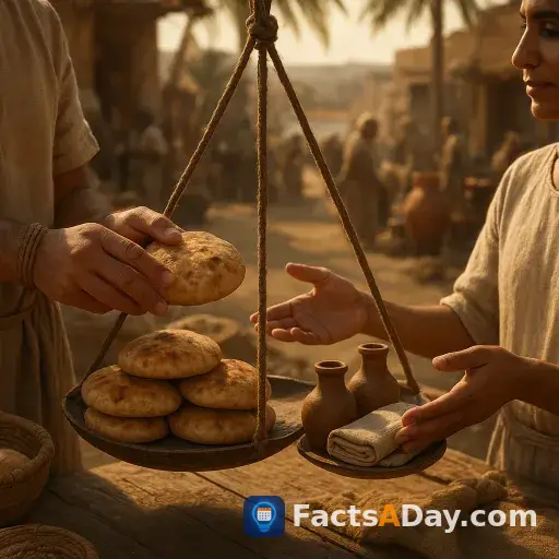 Ancient Egyptians paid workers with bread