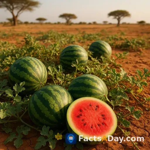 Las sandías se originaron en África
