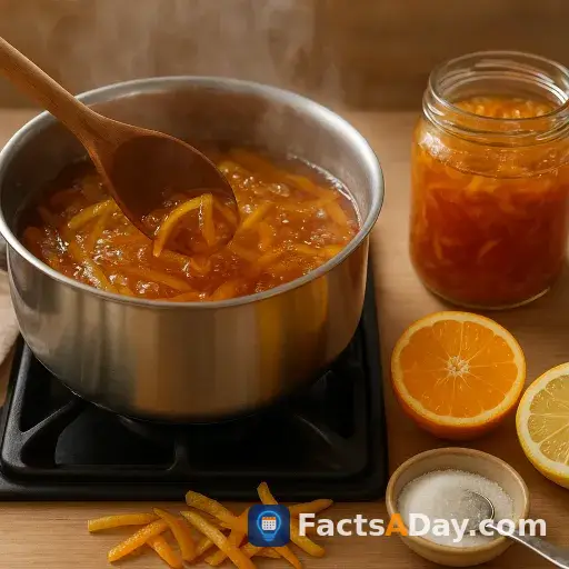 Marmalade turns citrus peels into a sweet treat