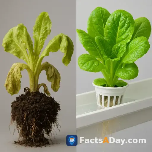 Salad greens stay crisp with hydroponic watering