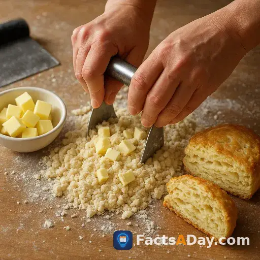 Cold butter makes scones wonderfully flaky