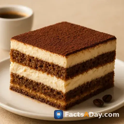 Tiramisu means 'pick me up' in Italian