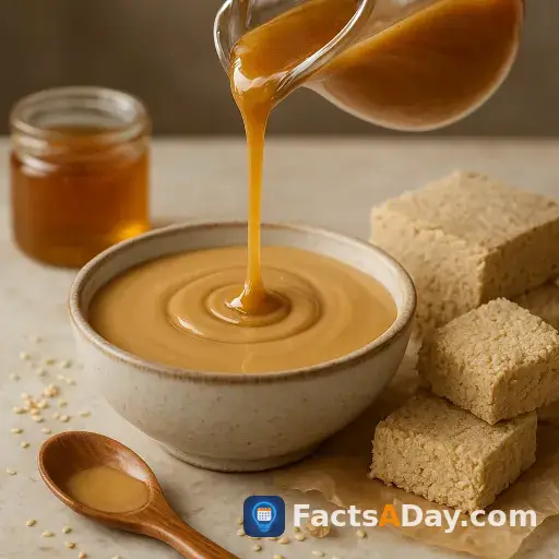 Halva sweetens sesame paste with sugar syrups
