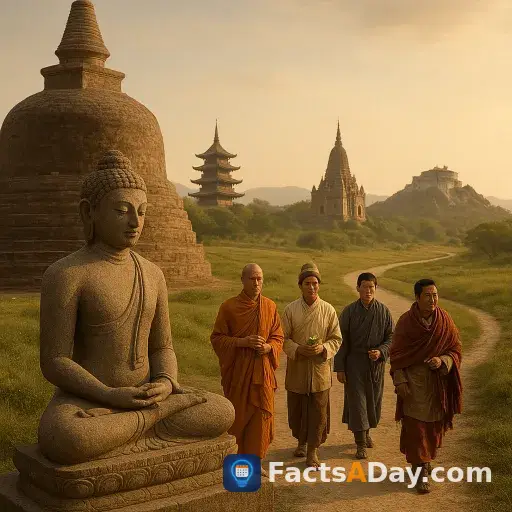 How Buddhism traveled across Asia