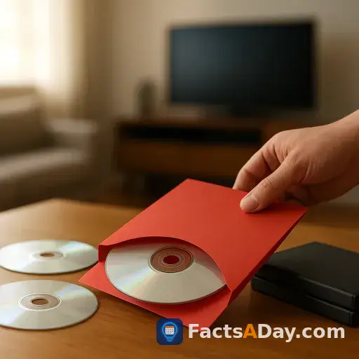 Netflix una vez envió DVD por correo en sobres rojos