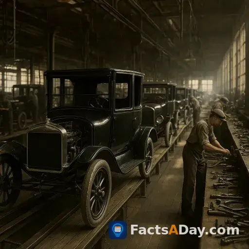 La cadena de montaje de Ford construía coches en 93 minutos