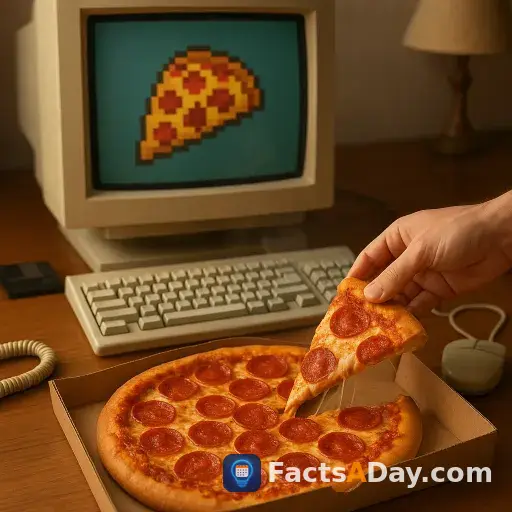 La primera compra en línea fue una pizza