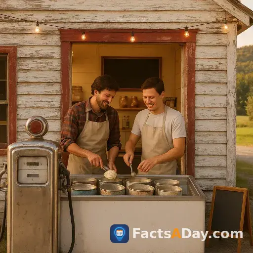 Ben & Jerry's begann in einer tankstelle
