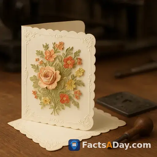 Hallmark patented the first die-cut greeting card