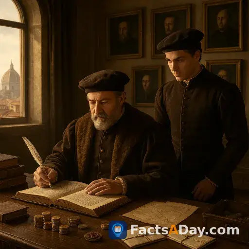 The Medici family pioneered the first banking dynasty