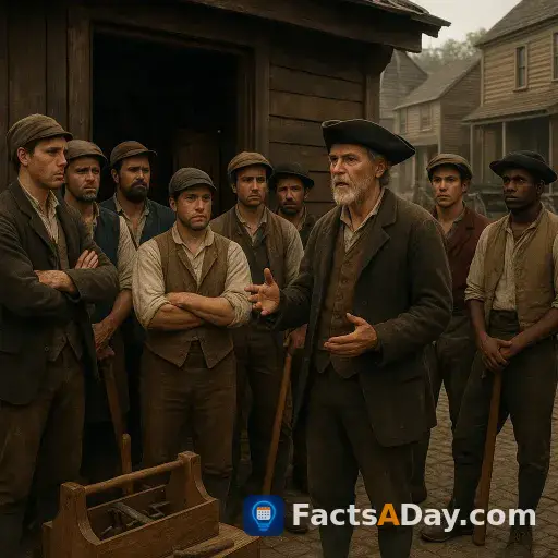 America's first labor strike was for better wages